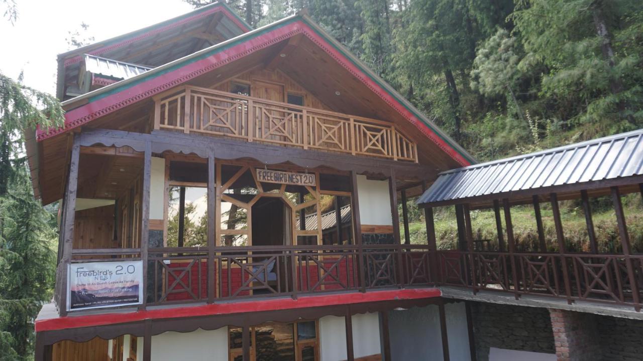 Freebird Nest 2 Stays & Cafe Jibhi Exterior photo
