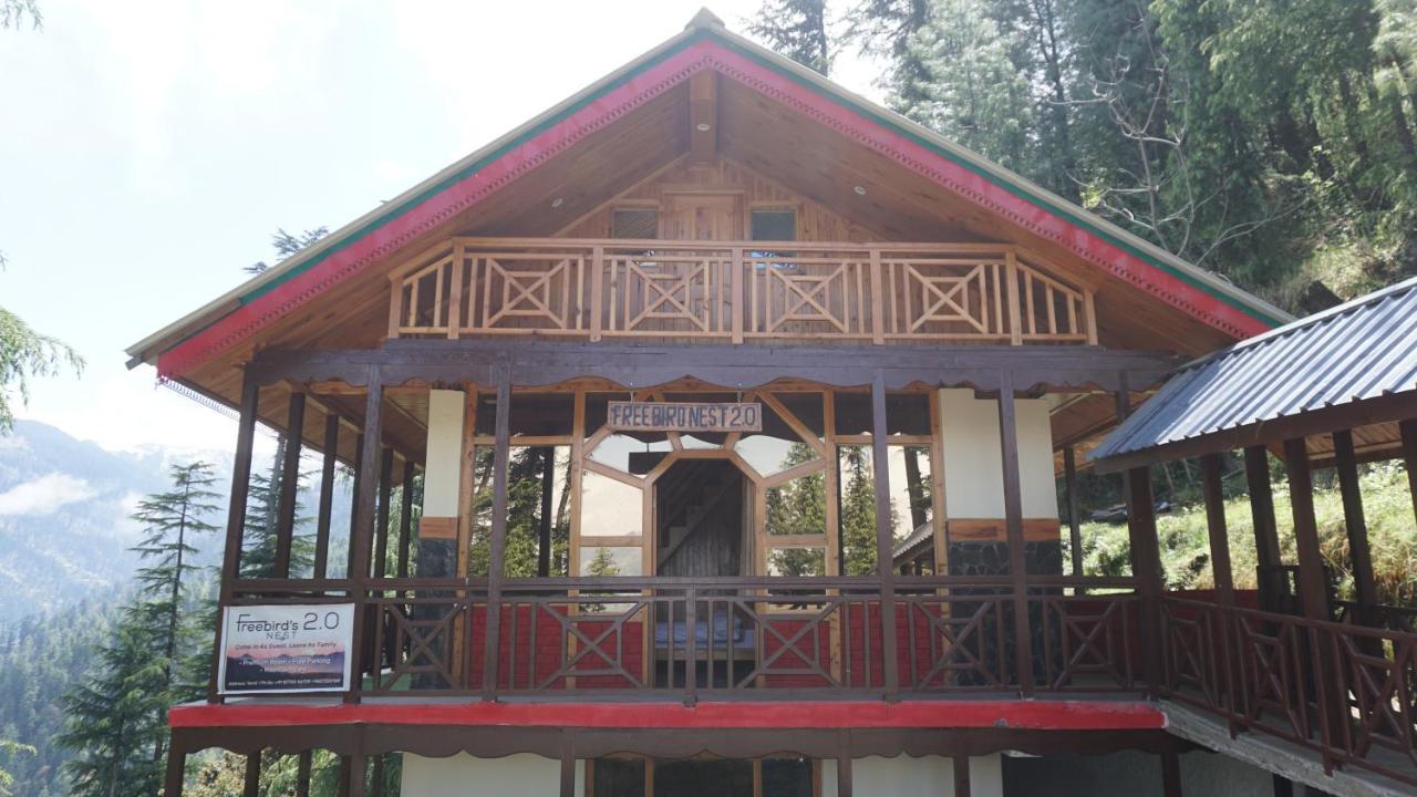 Freebird Nest 2 Stays & Cafe Jibhi Exterior photo